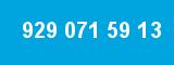 929 071 59 13